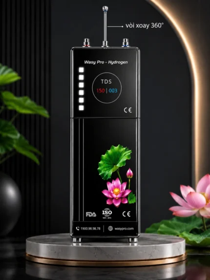 Máy tạo nước Hydrogen giàu ion kiềm sạch Model WS-01 PRO MAX