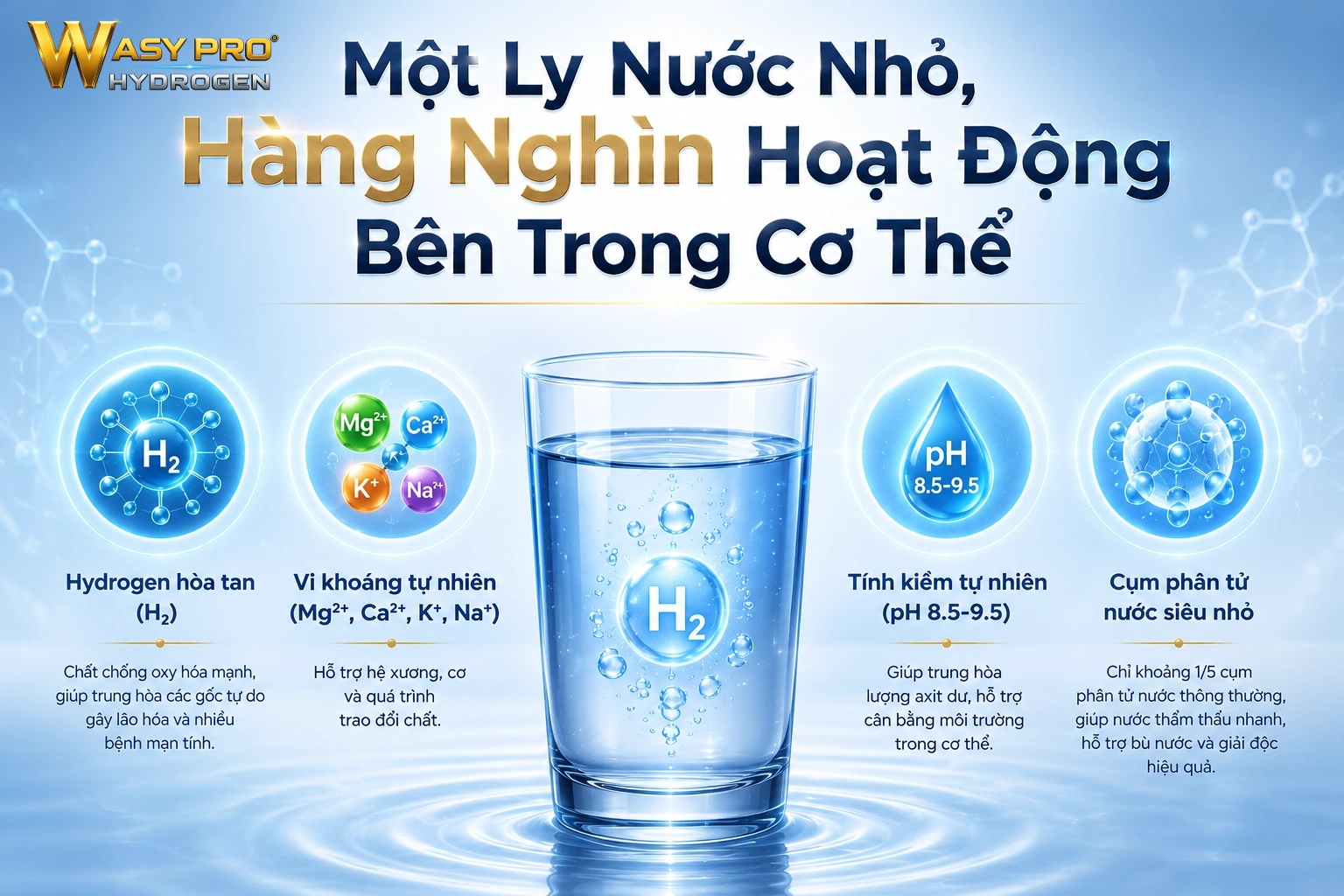 Một Ly Nước Nhỏ Hàng Nghìn Hoạt Động Bên Trong Cơ Thể